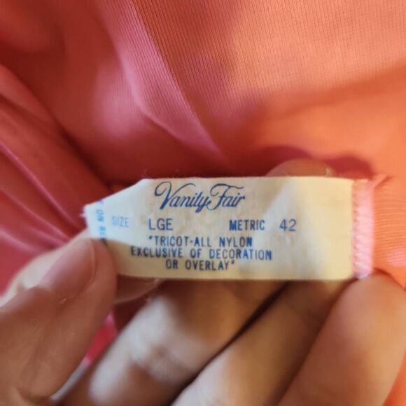 Vintage Vanity Fair Negligee Night Gown Large L 42 - Picture 4 of 5